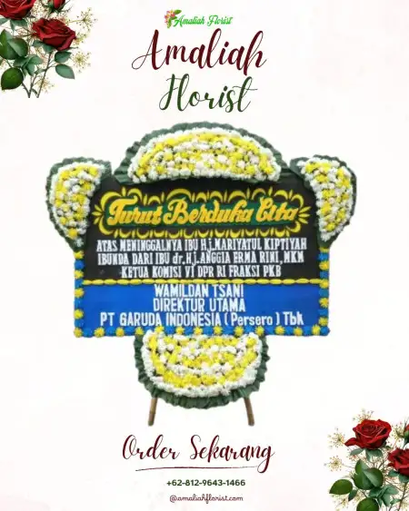 Papan Bunga Duka Mekar Agung